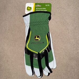 John Deere Green and Black All-Purpose Gloves